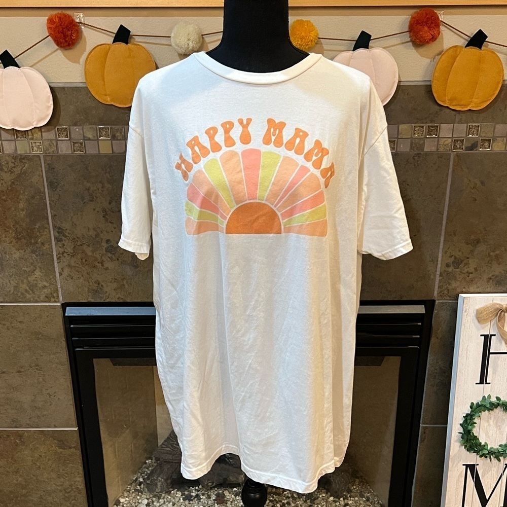 American Highway Happy Mama shirt, size xl